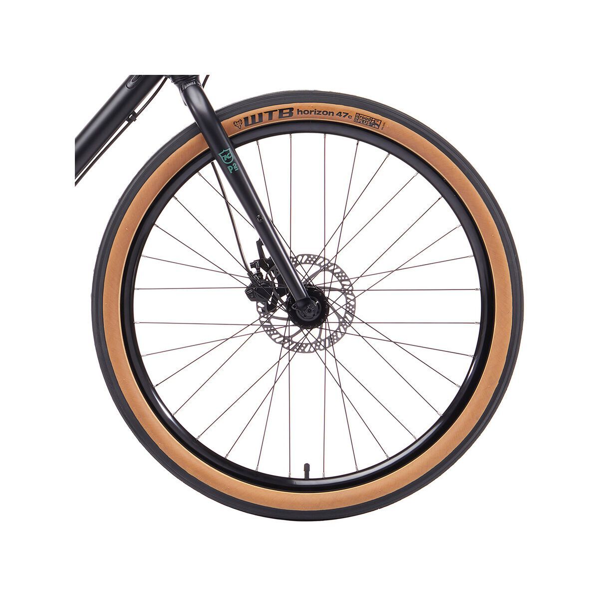 Kona Dew Plus, matt black w/ eco green decals - Bild 3