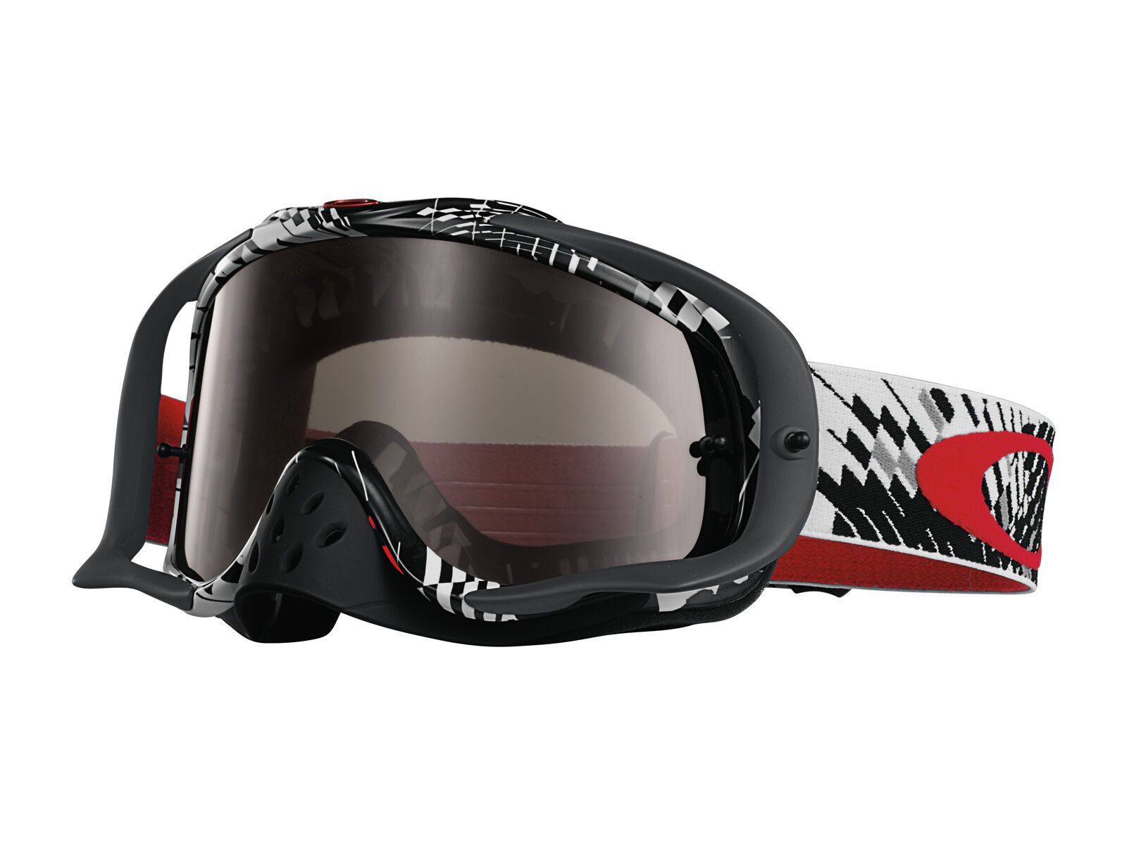 Oakley Crowbar MX, podium check red/black/dark grey - Bild 1