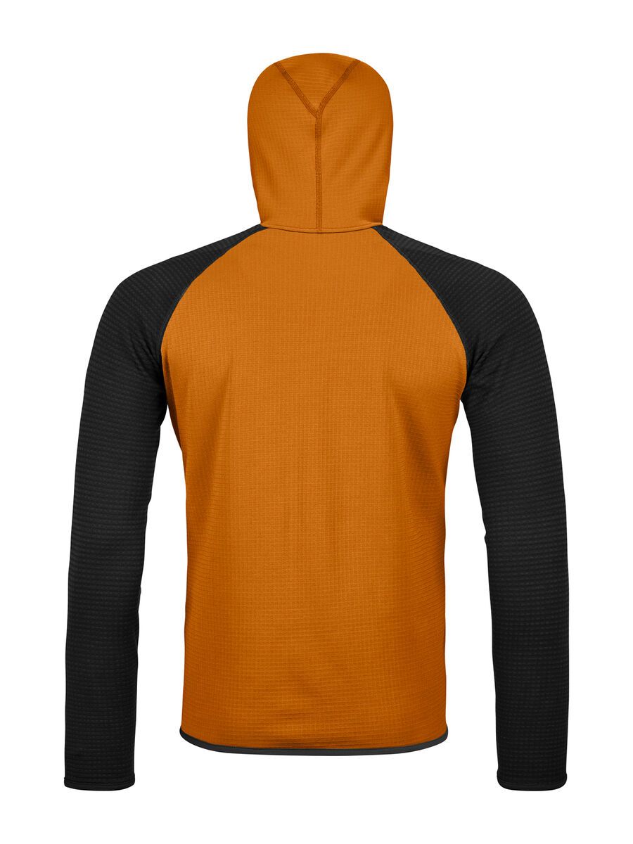 Ortovox Merino Fleece Grid Plus Classic Knit Hoody M, sly fox - Bild 2