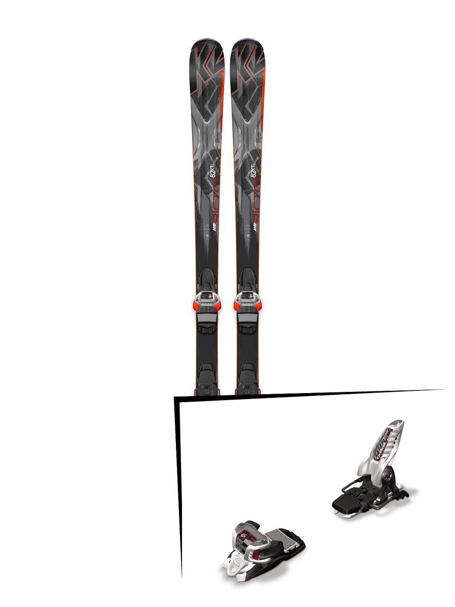 K2 SKI Set: AMP Rictor 82 XTI 2015 + Marker Griffon 13 - Bild 1