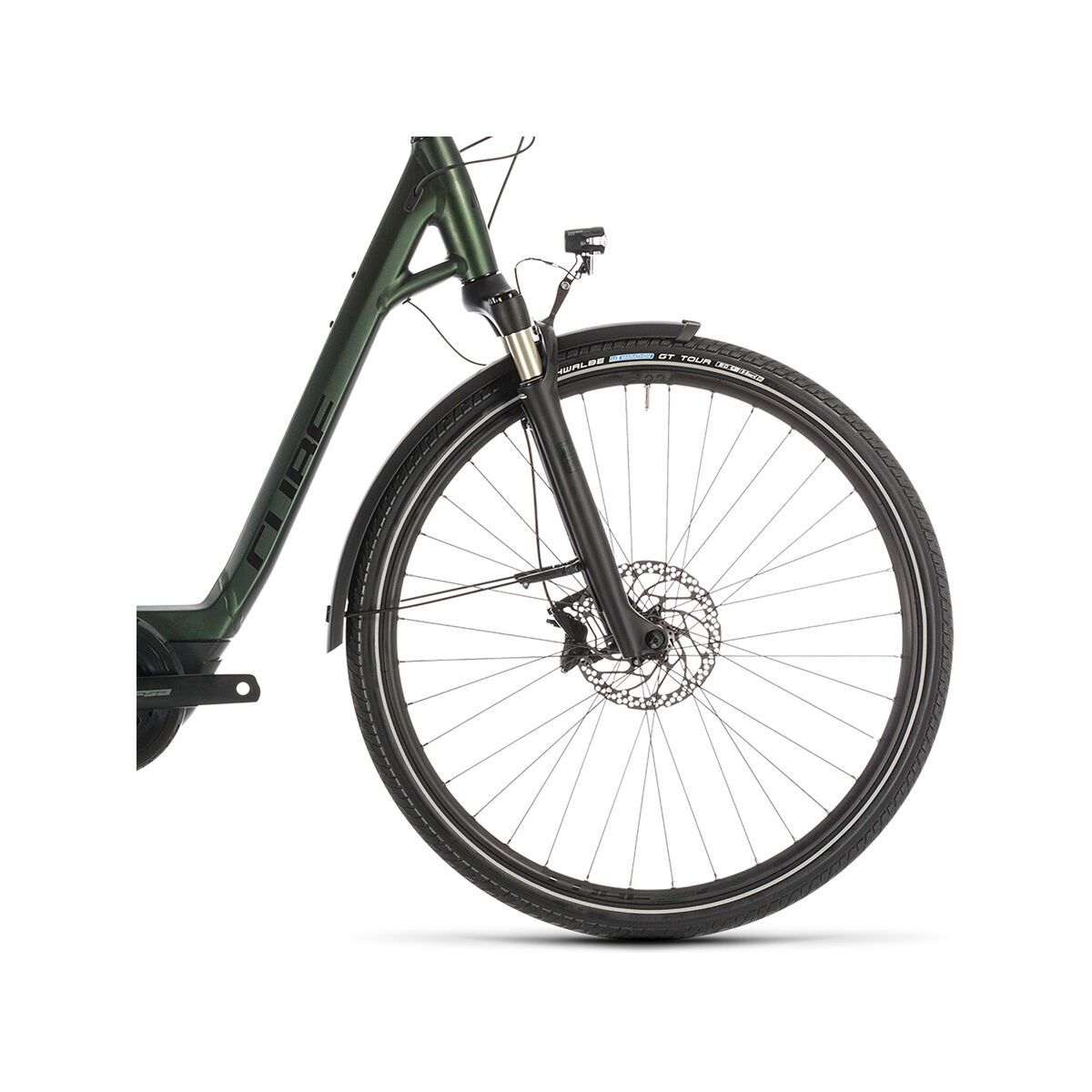 Cube Town Sport Hybrid EXC 500 Easy Entry, green´n´black - Bild 2