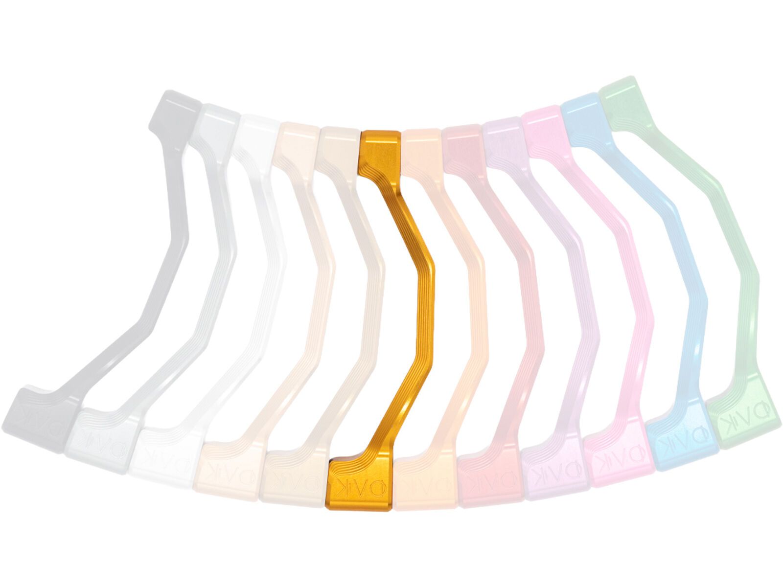 OAK Components Plasmadapt Bremsadapter PM +20 mm, gold - Bild 1