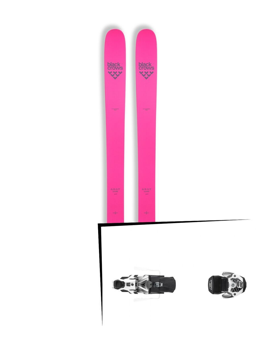 Set: Black Crows Corvus Freebird 2019 + Atomic Warden MNC 13 gun metal/white - Bild 1