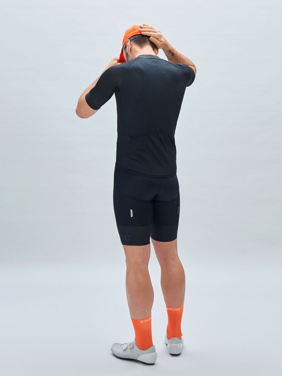 POC M's Essential Road Logo Jersey, uranium black/hydrogen white - Bild 4