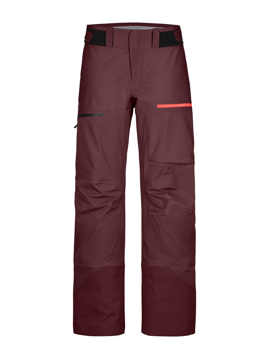 Ortovox 3L Ravine Shell Pants W, winetasting - Bild 1