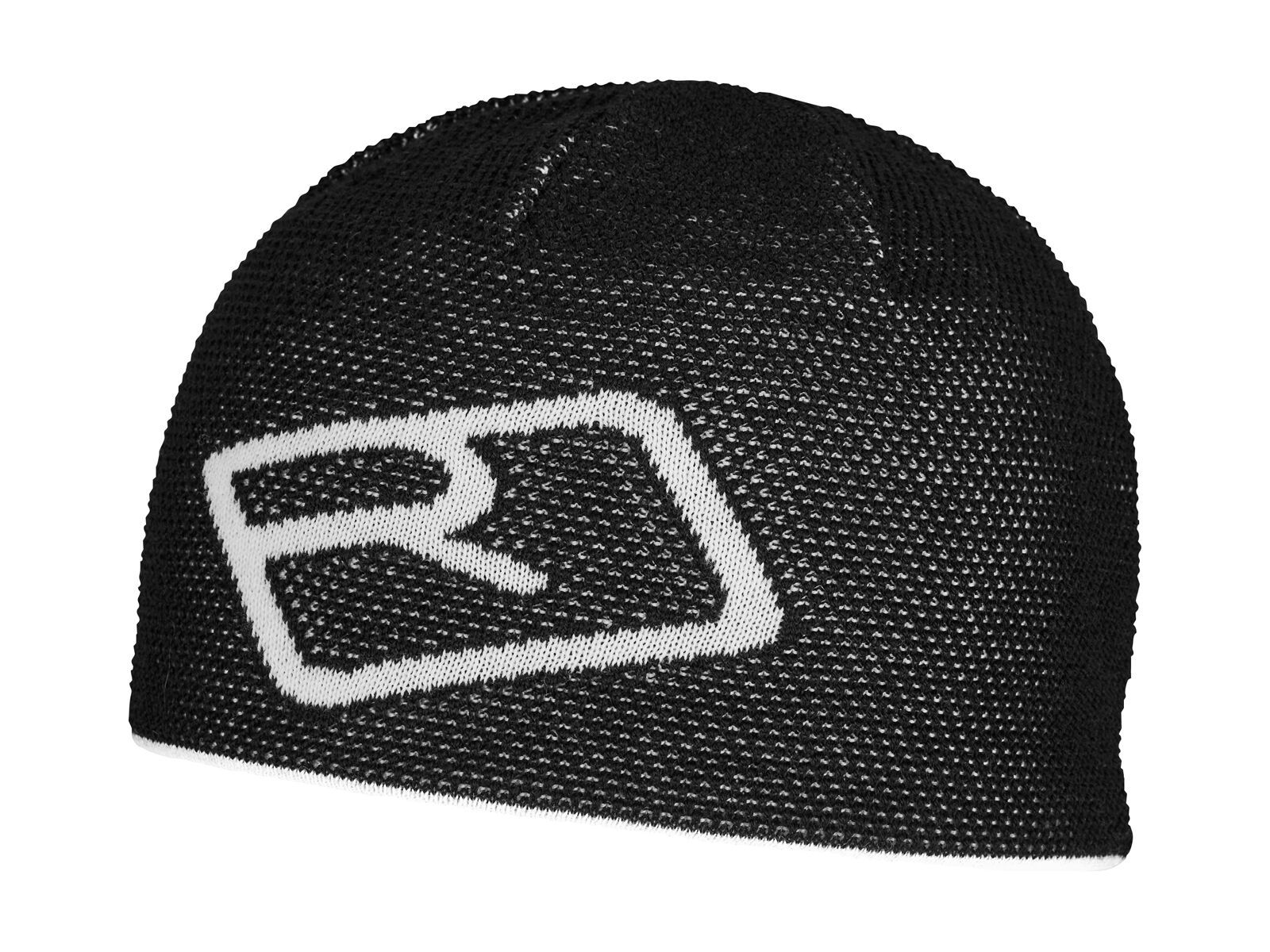 Ortovox Merino Logo Knit Beanie, black raven - Bild 1