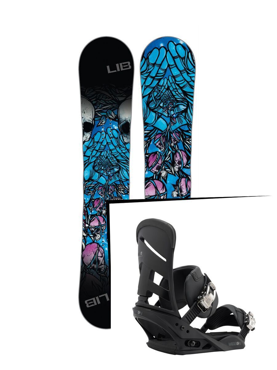Set: Lib Tech Banana Magic 2017 + Burton Mission (1712873S) - Bild 1