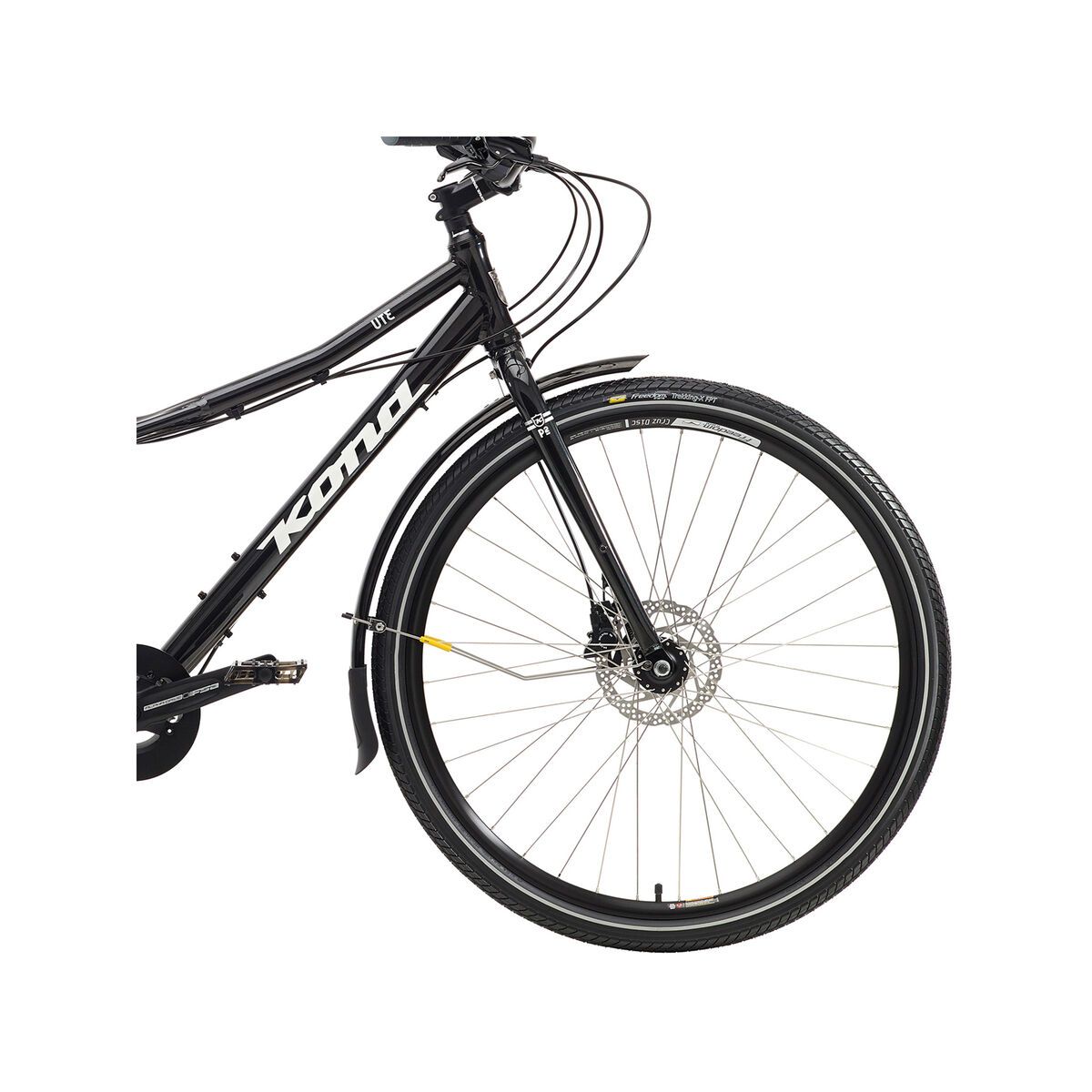 Kona Ute, gloss black/white/silver - Bild 2