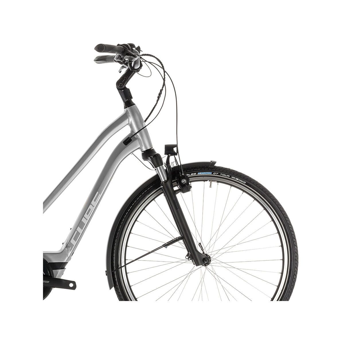 Cube Town Hybrid SL 500 Trapeze, silver´n´white - Bild 6