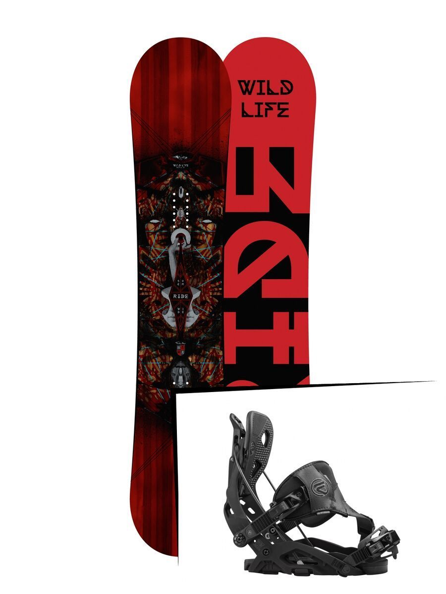 Set: Ride Wild Life 2016 + Flow Fuse Hybrid (1513148S) - Bild 1