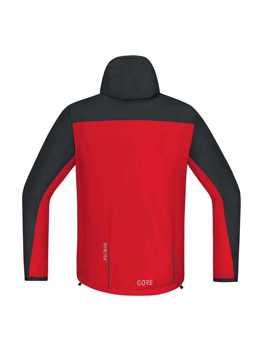 GOREWEAR C3 Gore-Tex Paclite Kapuzenjacke, red/black - Bild 3