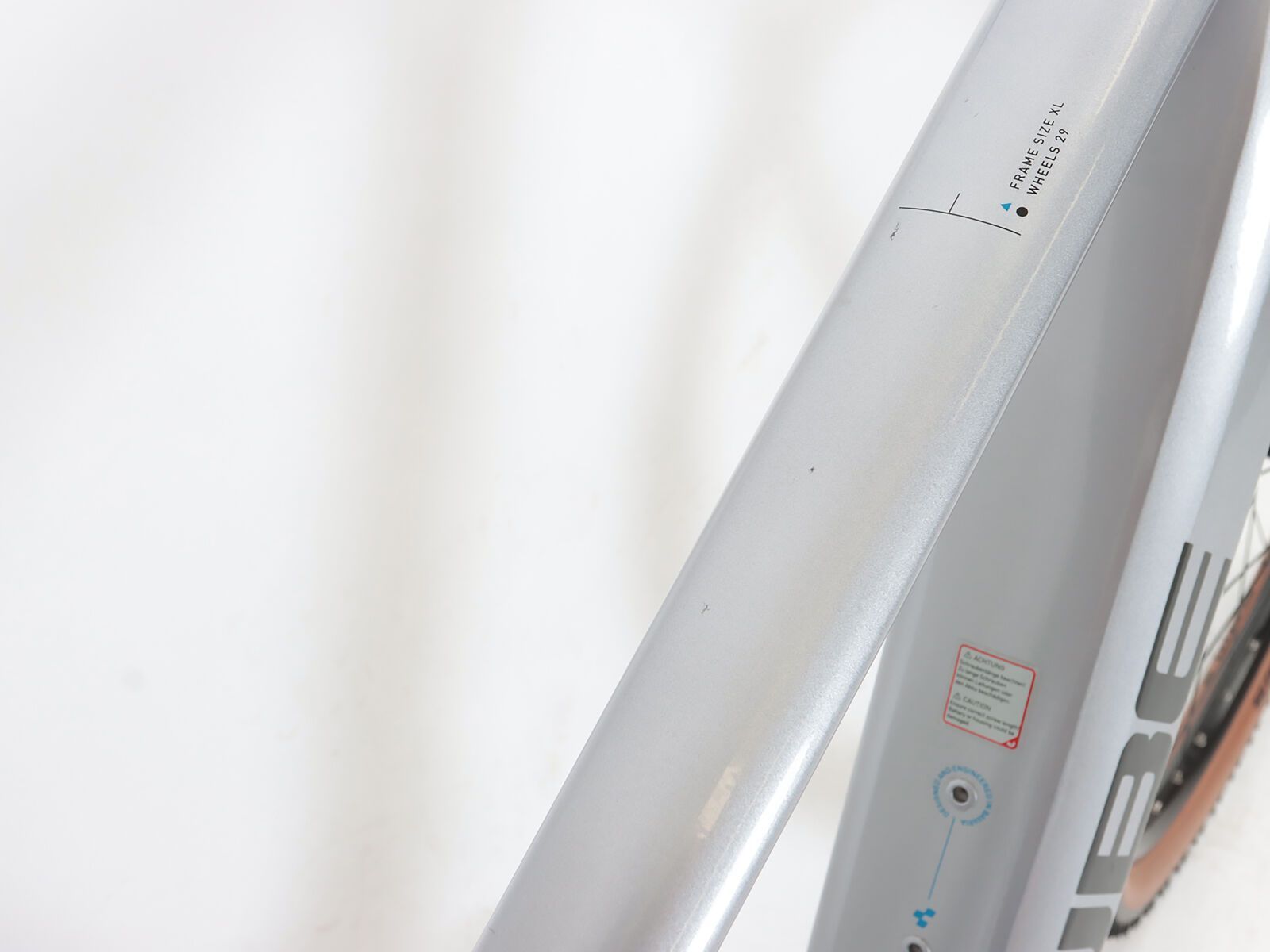 ***2. Wahl*** Cube Reaction Hybrid Performance 500 29 polarsilver´n´blue 2022 - Bild 8