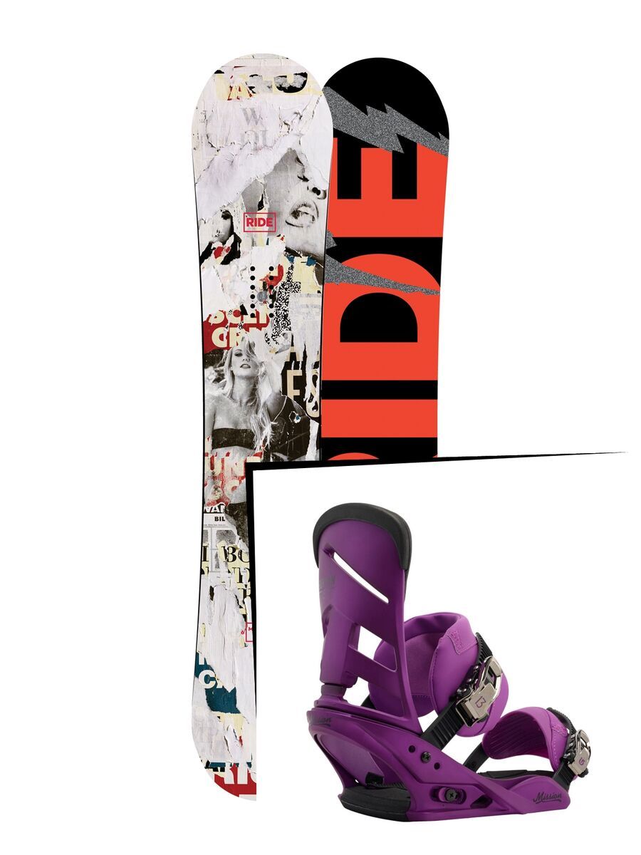 Set: Ride Machete GT 2016 + Burton Mission (1191287S) - Bild 1