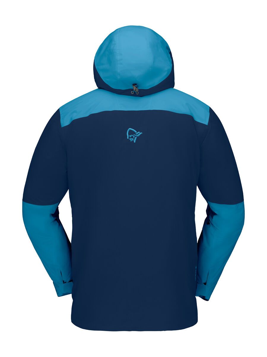 Norrona lofoten Gore-Tex Thermo80 Jacket M's, hawaiian surf/indigo night - Bild 2