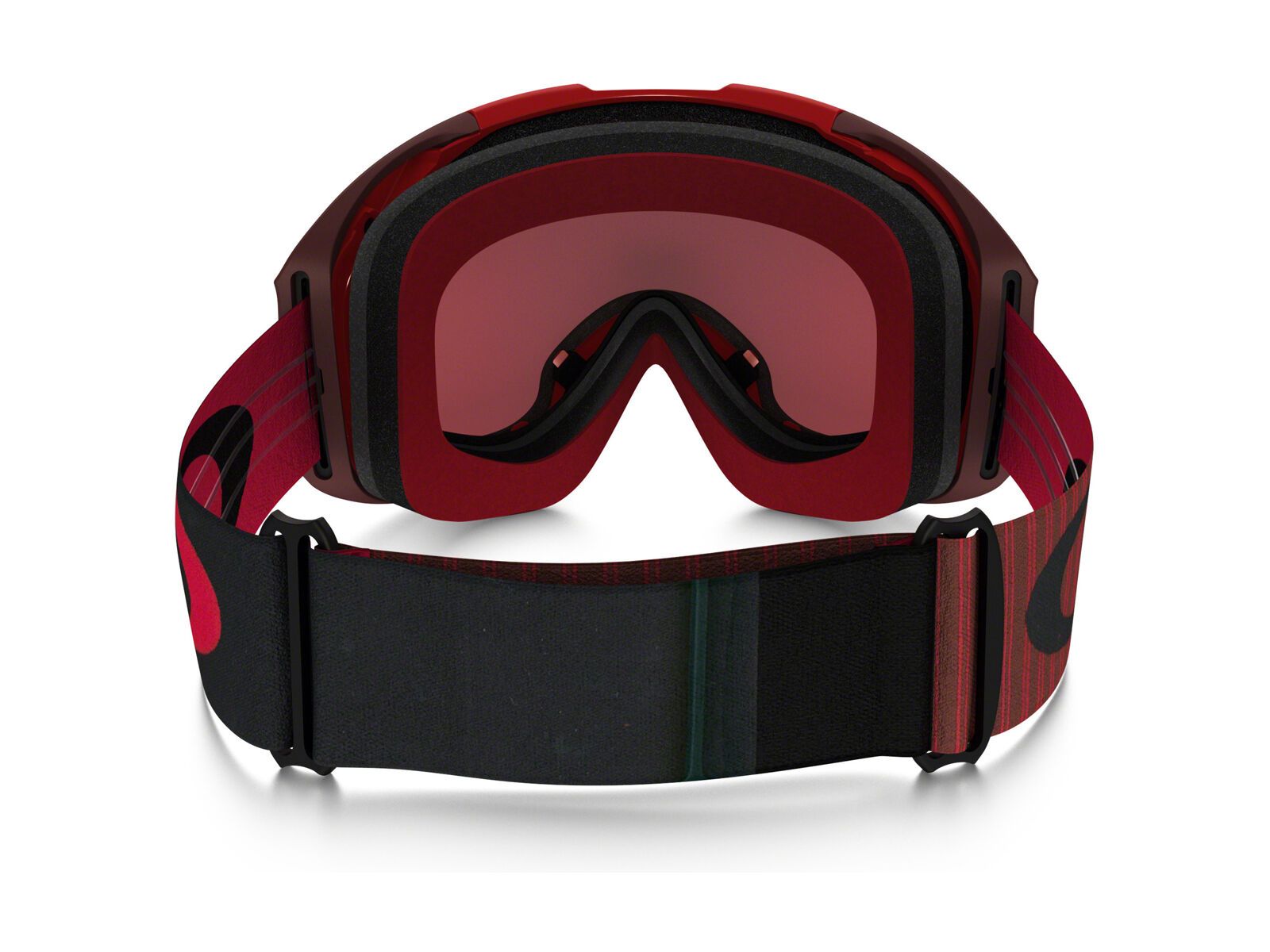 Oakley Airbrake XL Prizm inkl. WS, obsessive lines red/Lens: prizm torch iridium & prizm rose - Bild 3