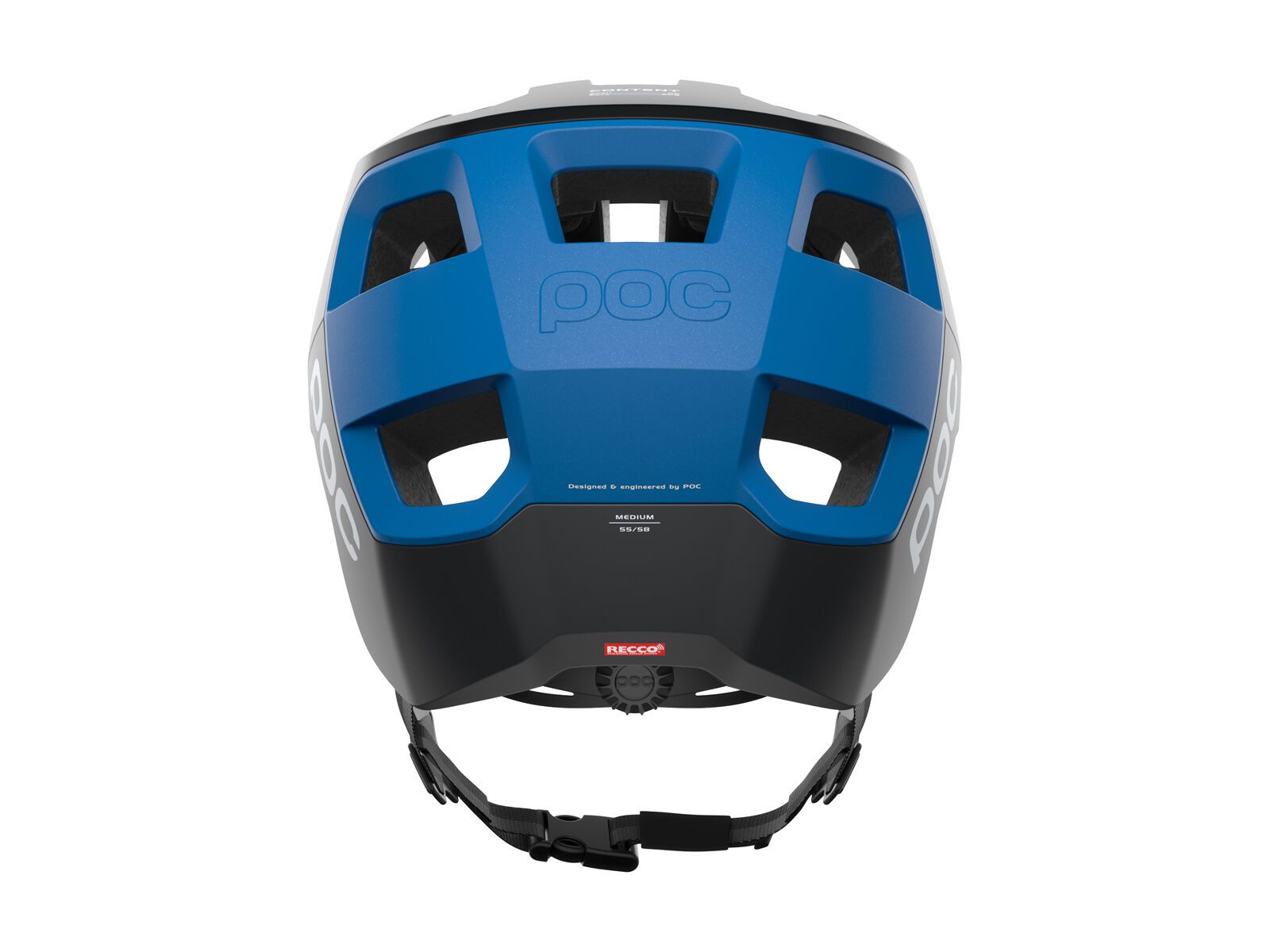 POC Kortal, uranium black/opal blue metallic/matt | BIKER-BOARDER.DE