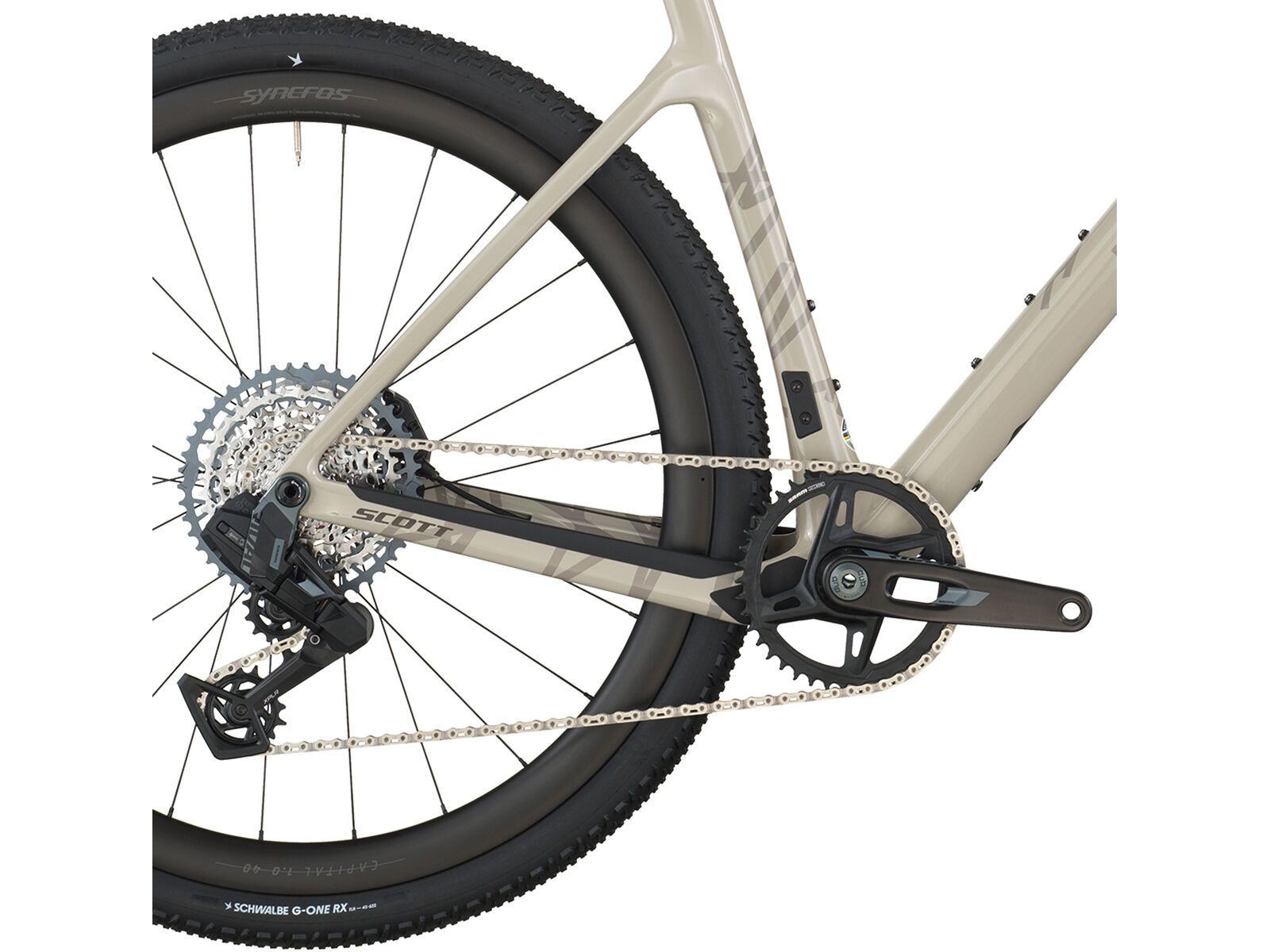 Scott Addict Gravel 20, taupe beige - Bild 4