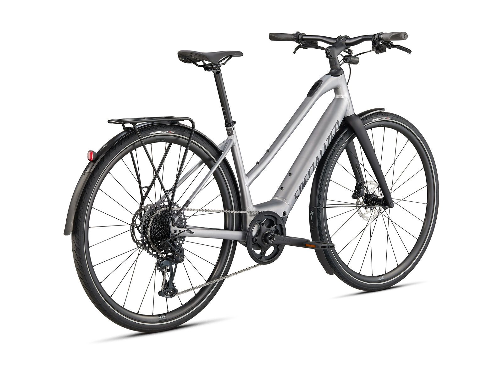 Specialized Vado SL 5.0 Step-Through EQ, brushed/black reflective - Bild 2