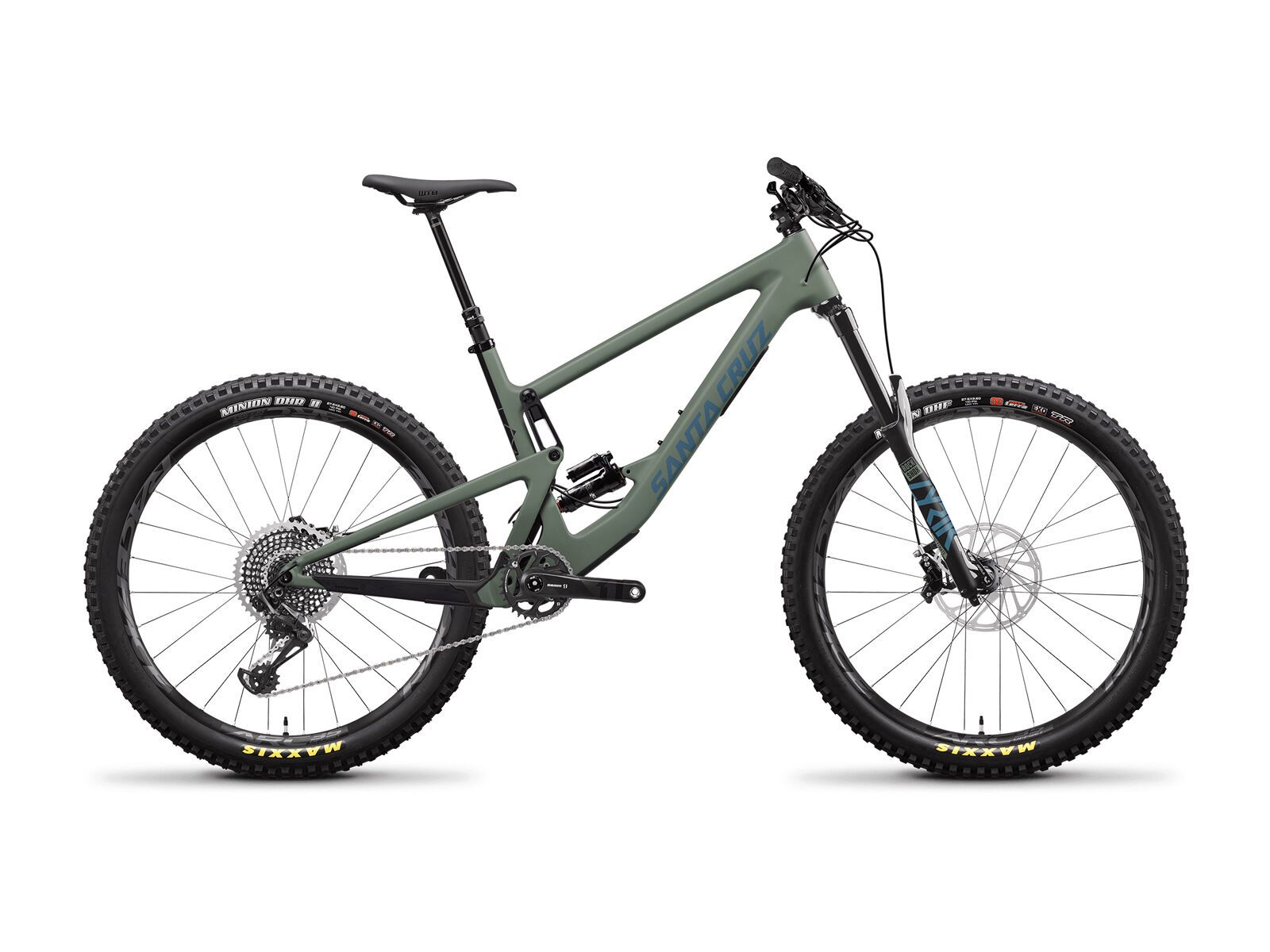 Santa Cruz Bronson CC X01+, matte olive and blue - Bild 1