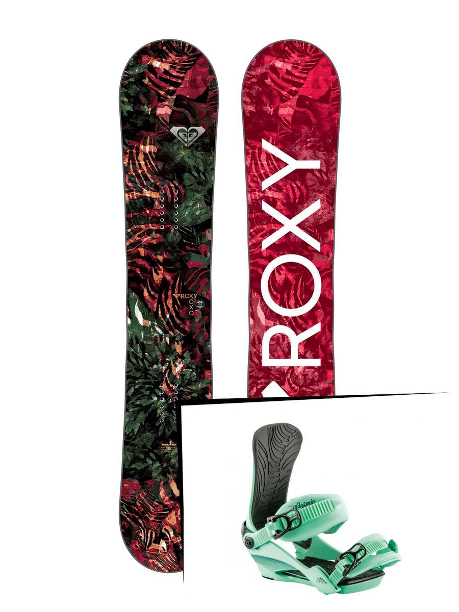 Set: Roxy Xoxo 2019 + Nitro Cosmic muted brights series coral - Bild 1