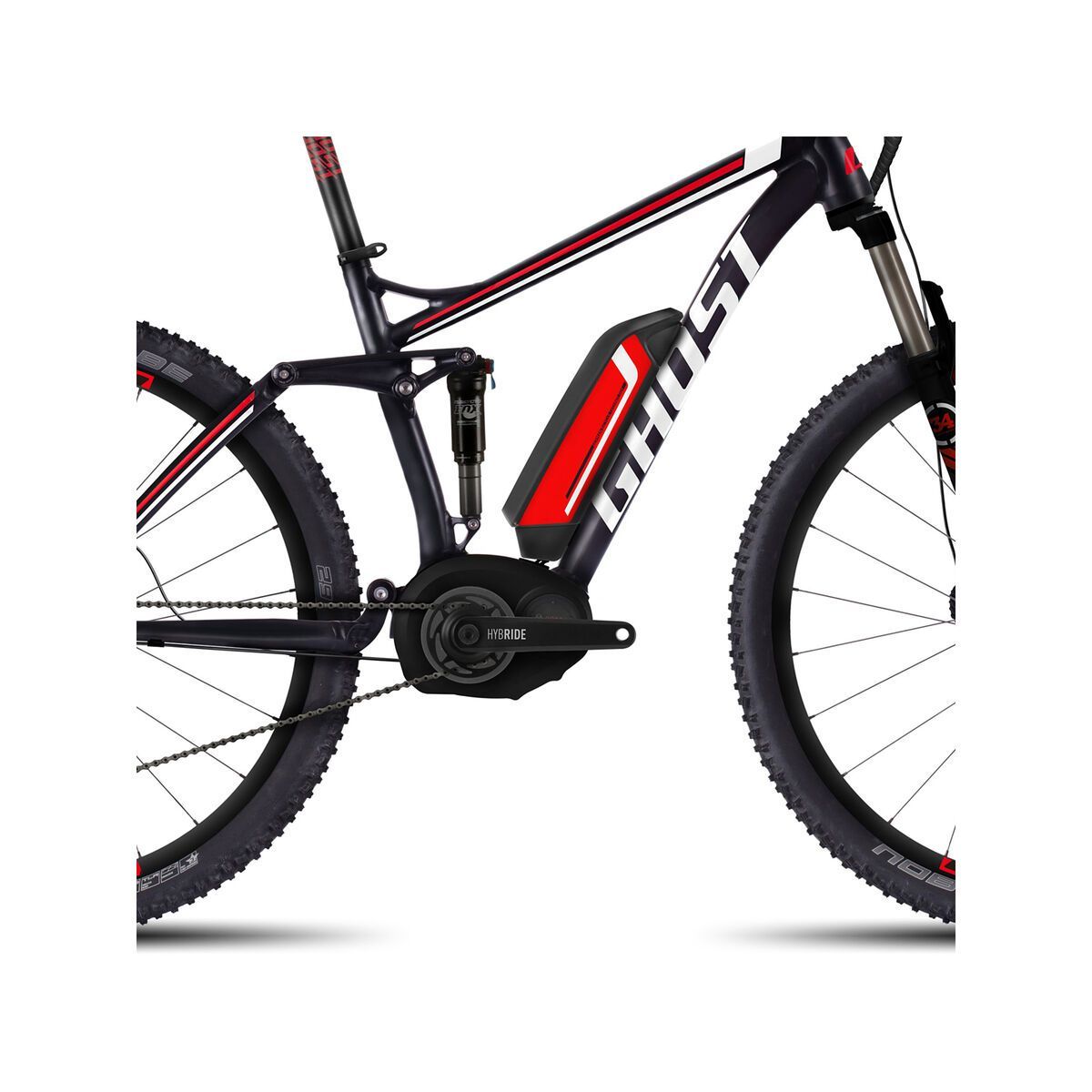 Ghost Teru FS 7, black/red/white - Bild 3