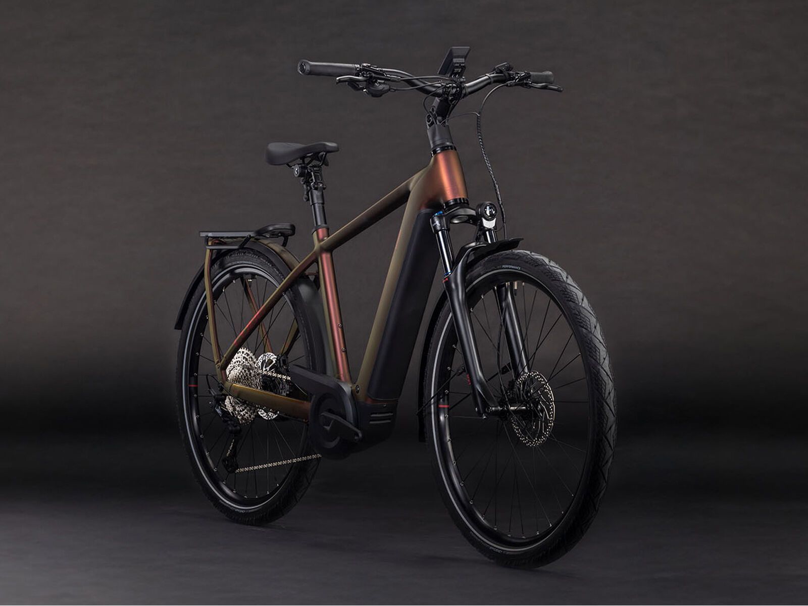 Cube Kathmandu Hybrid Pro 800, sunglow´n´chrome - Bild 2