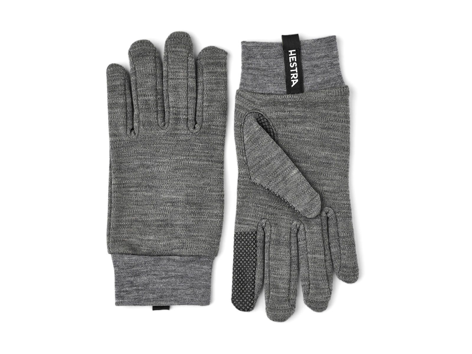 Hestra Merino Touch Point 5 Finger, grey - Bild 1