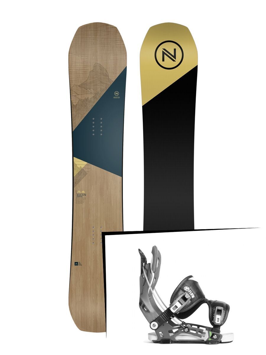 Set: Nidecker Escape 2019 + Flow NX2 (2226515S) - Bild 1