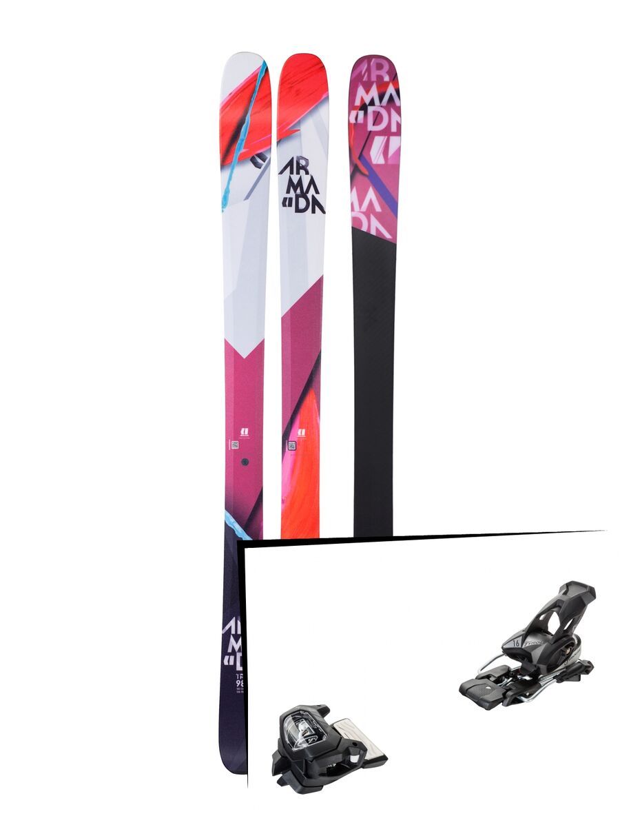 Set: Armada Trace 98 2018 + Tyrolia Attack² 16 GW solid black - Bild 1