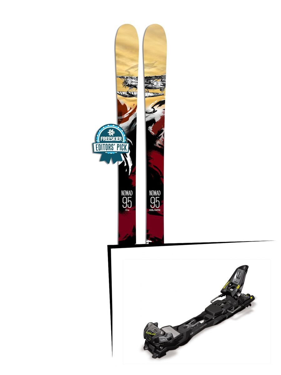 Set: Icelantic Nomad 95 2018 + Marker F12 Tour EPF - Bild 1