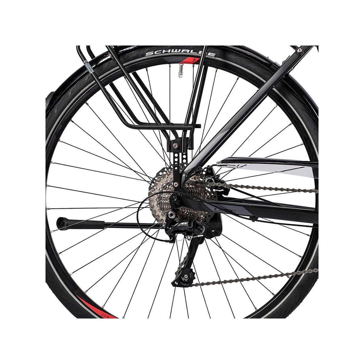 Cube Touring SL Trapeze, black grey red - Bild 4