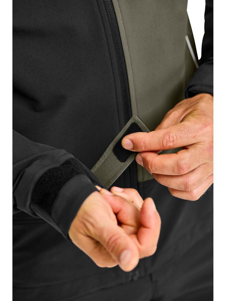 Ortovox Merino Shield Tec Seceda Softshell Jacket M, black raven - Bild 5