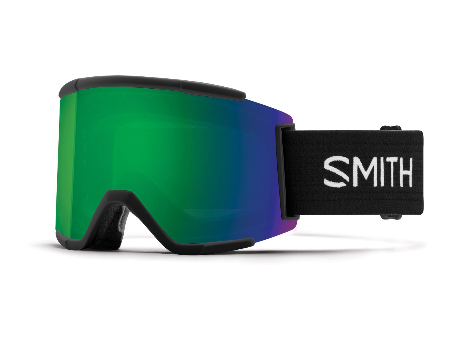 Smith Squad XL inkl. Wechselscheibe, black/Lens: sun green mirror chromapop/storm rose flash - Bild 1