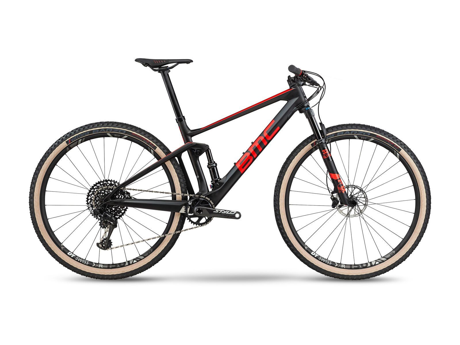 BMC Fourstroke 01 Two, carbon & red - Bild 1