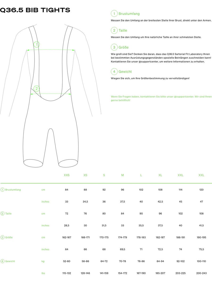 Q36.5 Dottore Hybrid Bib Tights Women, black - Bild 3