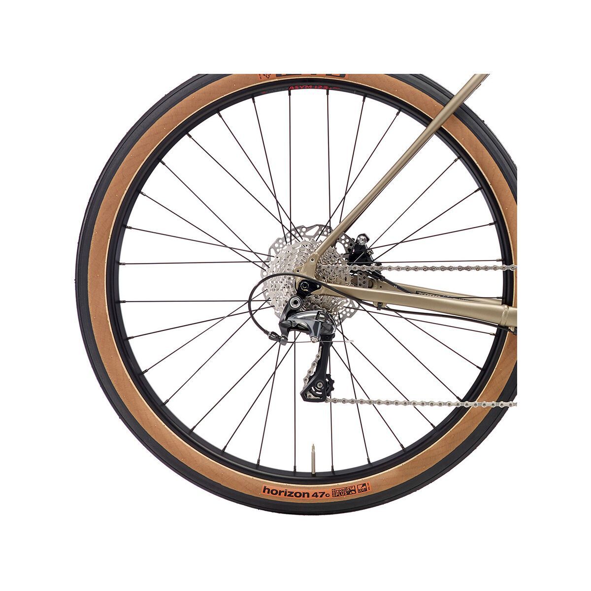 Kona Rove NRB DL, matt metallic sand w/ charcoal & red decals - Bild 5