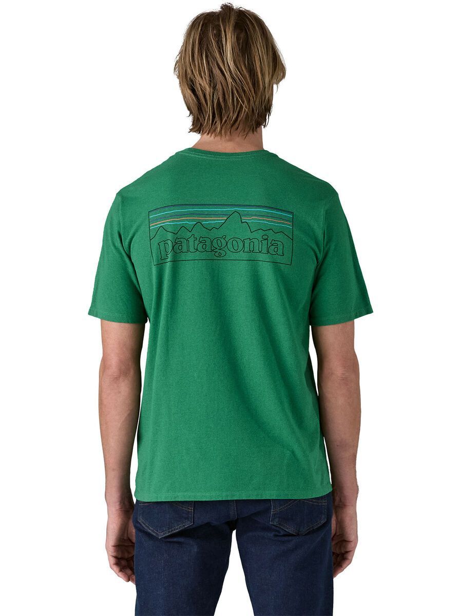 Patagonia Men's P-6 Logo Responsibili-Tee, heartleaf green - Bild 4