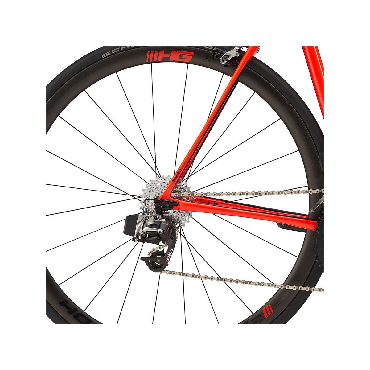 Cannondale SuperSix Evo Hi-Mod Red eTap, red - Bild 4