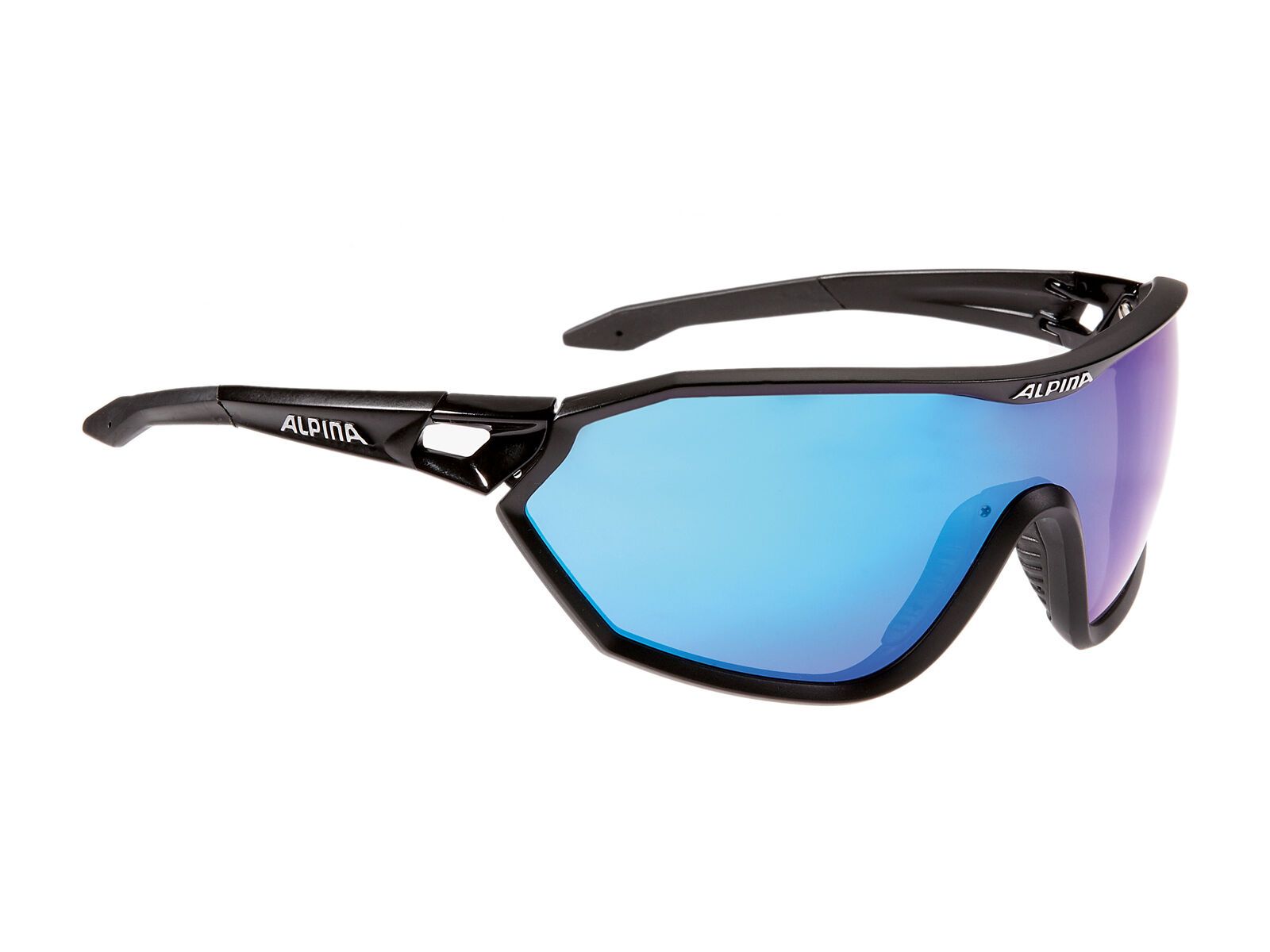 Alpina Alpina S-Way CM, black matt/Lens: blue mirror - Bild 1