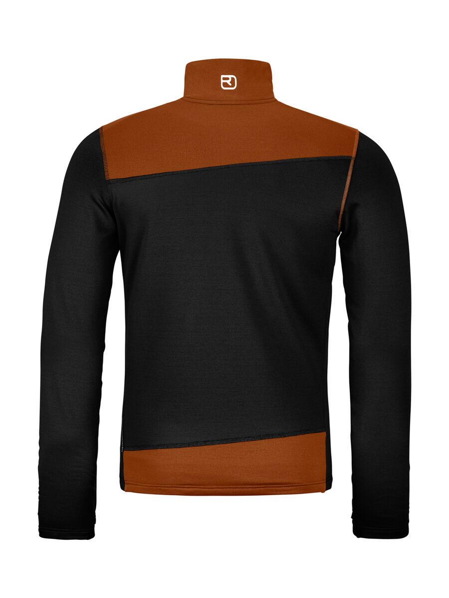 Ortovox Merino Fleece Light Jacket M, black raven - Bild 2