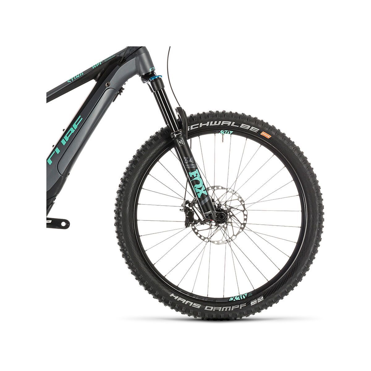 Cube Sting Hybrid 140 SL 500 27.5, iridium´n´mint - Bild 2