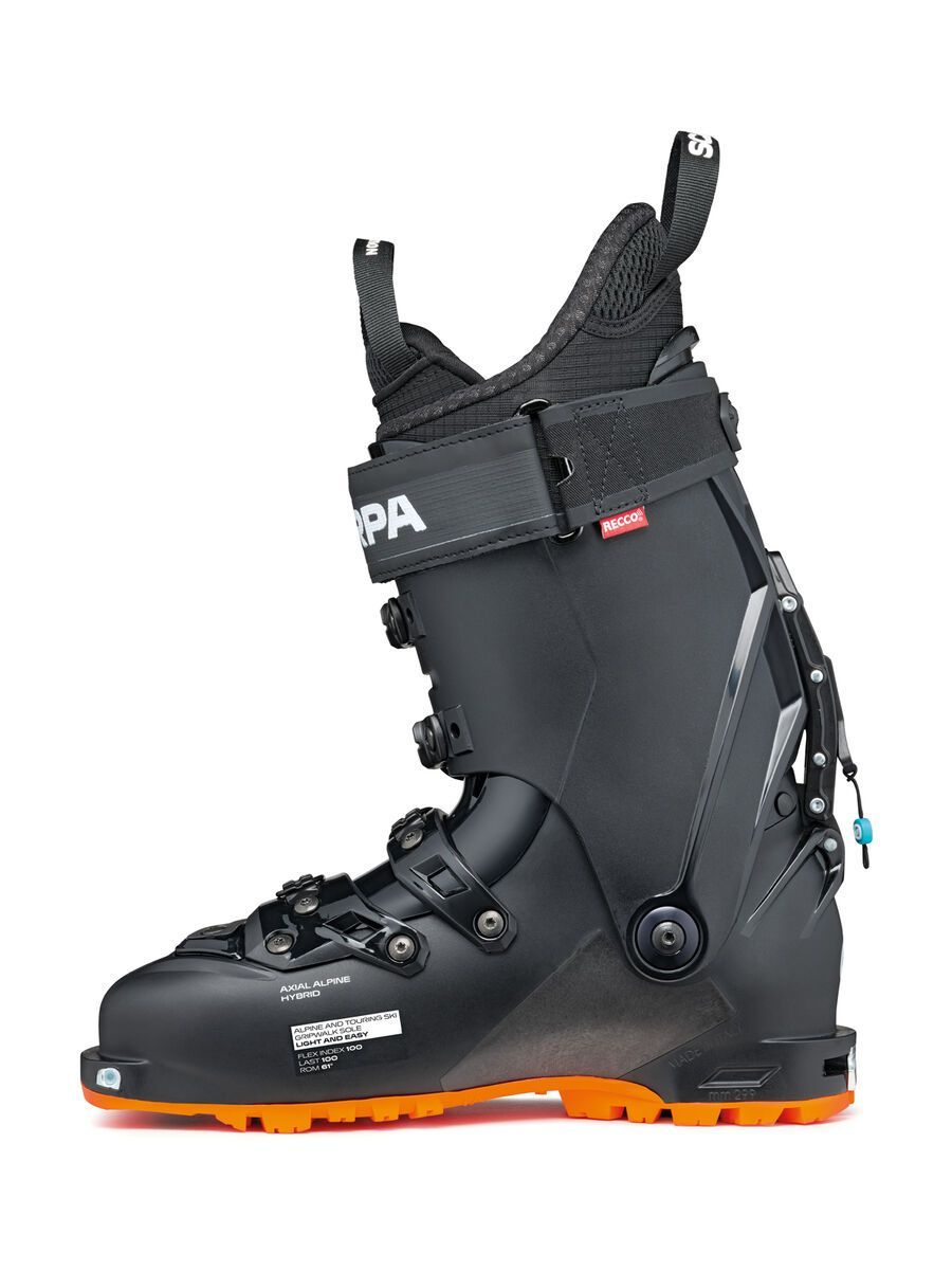 ***2. Wahl*** Scarpa 4-Quattro SL black/orange - Bild 3