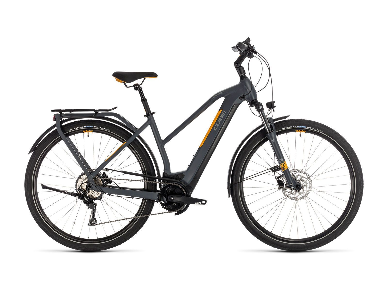 *** 2. Wahl *** Cube Kathmandu Hybrid Pro 625 Trapeze 2020, grey´n´orange - E-Bike | Größe 54 cm - Bild 1