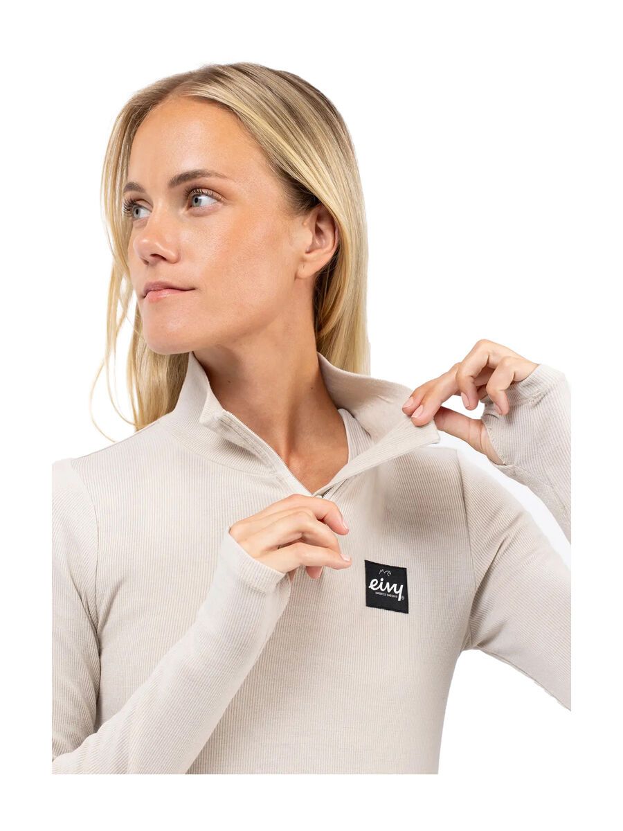 Eivy Journey Merino Wool Rib Top, faded cloud - Bild 6