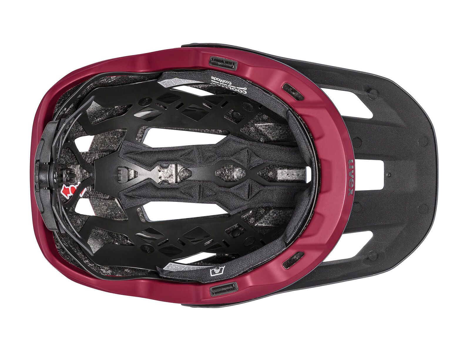 uvex renegade MIPS, ruby red-black matt - Bild 5