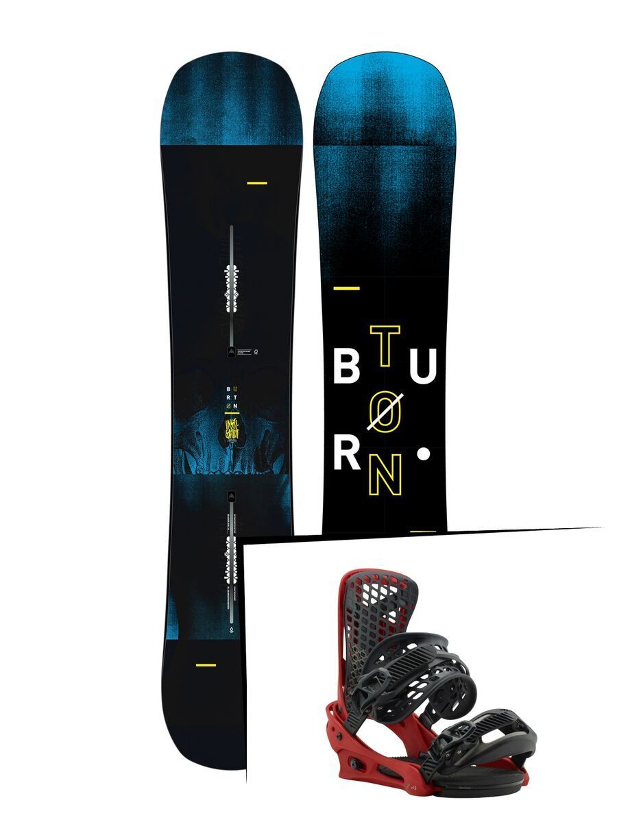 Set: Burton Instigator Wide 2019 + Burton Genesis red prophecy - Bild 1