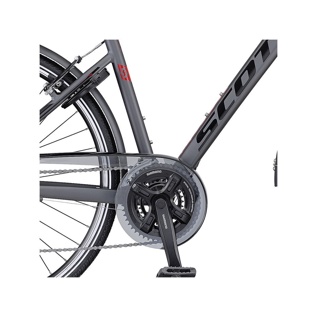 Scott Sub Comfort 10 Men, anthracite/black/red - Bild 3
