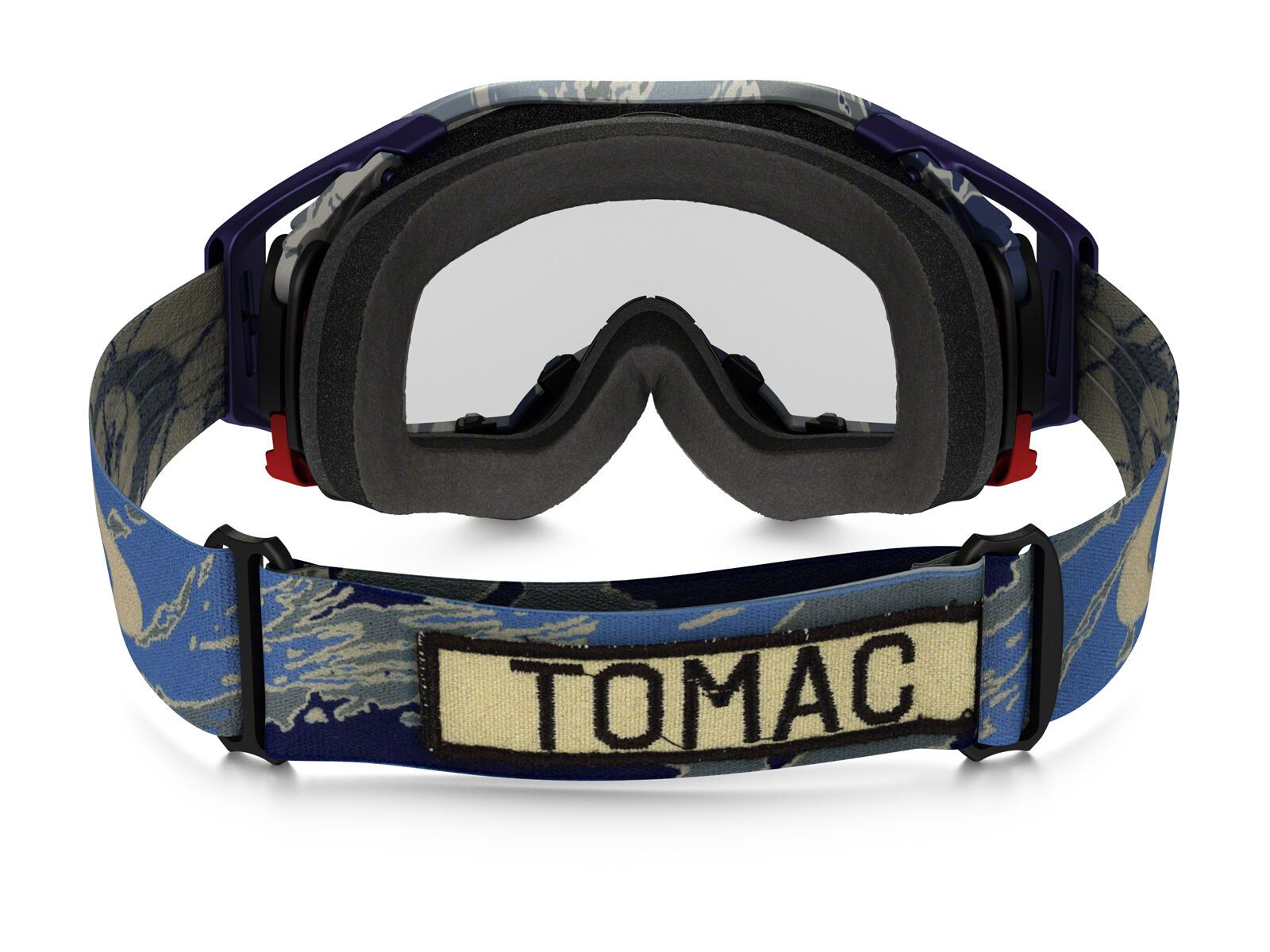 Oakley Airbrake MX, desert camo navy/Lens: dark grey - Bild 3