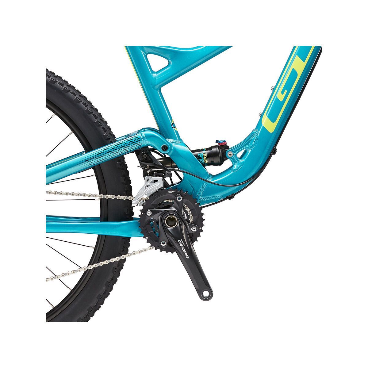 GT Sensor Elite 27.5, teal/neon lime - Bild 4