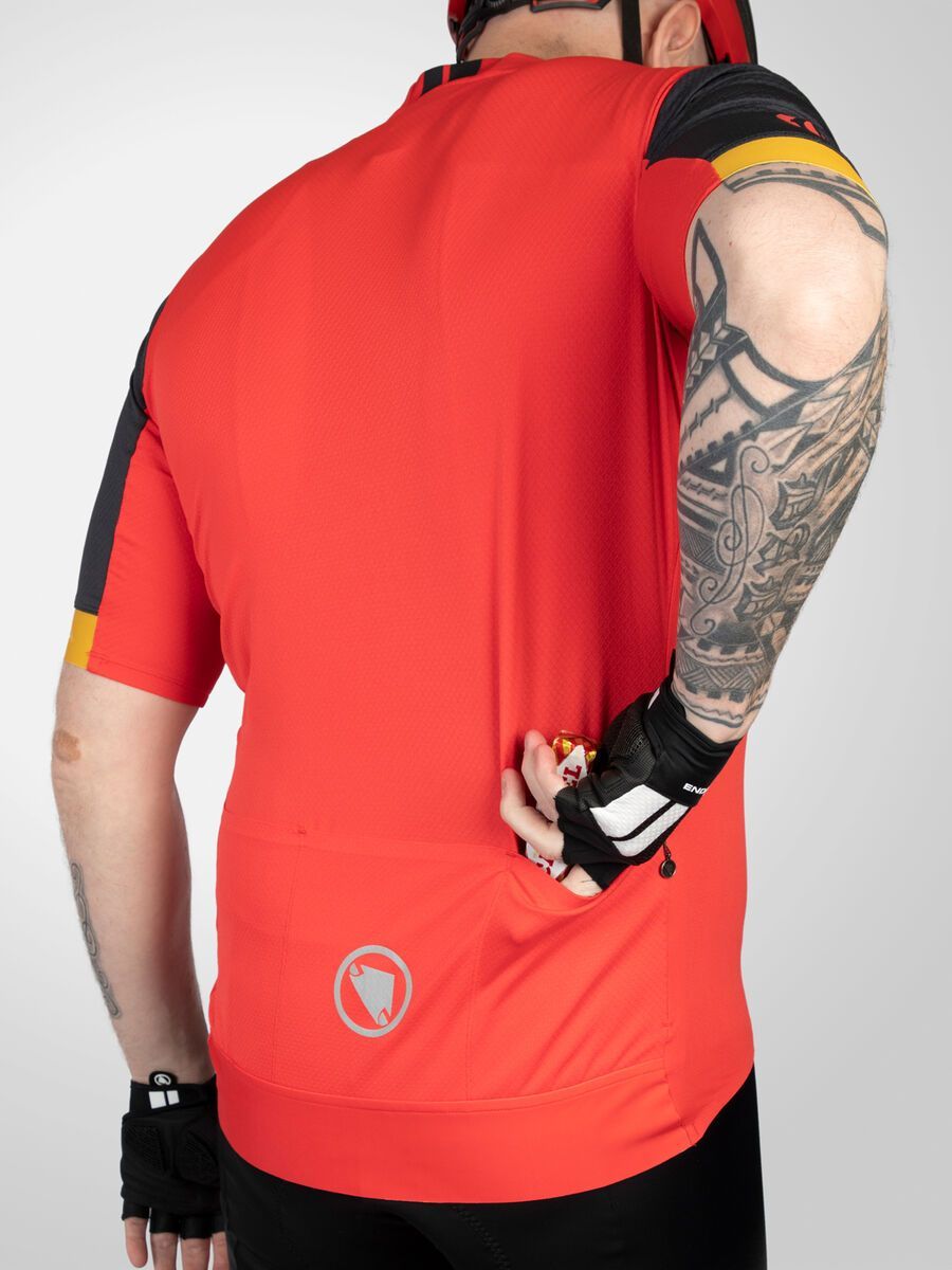 Endura FS260 Trikot (kurzarm), granatapfel - Bild 7